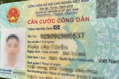 Mẫu thẻ căn cước áp dụng từ 1.7 có điểm gì mới?