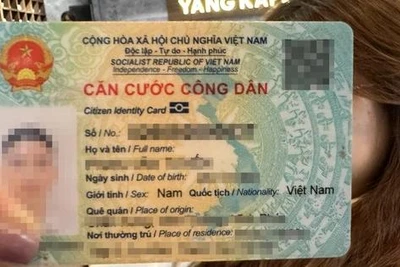 Bộ Công an đề xuất mẫu thẻ căn cước mới