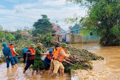 Bộ Công an ra yêu cầu các đơn vị, địa phương thực hiện 6 nhiệm vụ trong khắc phục hậu quả bão số 3