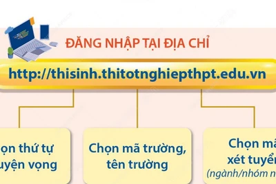 Đăng ký xét tuyển Đại học năm 2024: Những lưu ý khi thí sinh nhập liệu