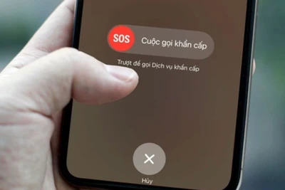 Gặp nguy hiểm trong mùa lũ, có thể kích hoạt chế độ liên lạc khẩn cấp SOS