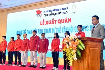 Đoàn thể thao Việt Nam xuất quân dự Olympic Paris 2024