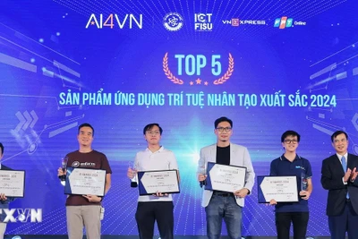 Vinh danh 5 giải pháp, sản phẩm ứng dụng trí tuệ nhân tạo xuất sắc 2024