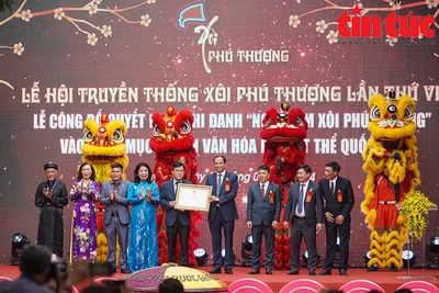 Nghề làm xôi Phú Thượng nhận quyết định Di sản văn hóa phi vật thể Quốc gia