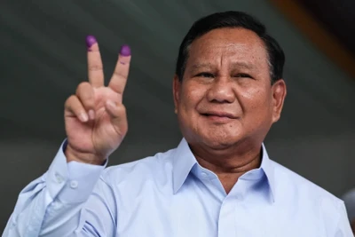 Bầu cử Tổng thống Indonesia: Ông Prabowo Subianto tuyên bố chiến thắng 