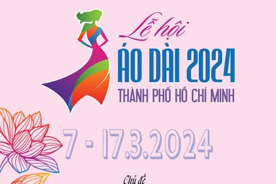 Lễ hội Áo dài Thành phố Hồ Chí Minh lần thứ 10 năm 2024