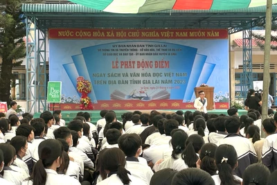 Gia Lai: Phát động điểm Ngày Sách và Văn hóa đọc Việt Nam năm 2023 