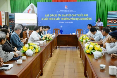 Nhà Xuất bản Kim Đồng: Mong có thêm nhiều tác phẩm văn học thiếu nhi chất lượng tại Tây Nguyên 