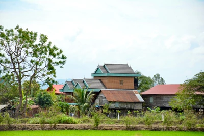 Độc đáo nhà sàn ở Ia Yeng