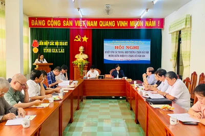 Khối thi đua các tổ chức Chính trị-Xã hội-Nghề nghiệp tỉnh Gia Lai: Tiếp tục triển khai hiệu quả các phong trào thi đua 