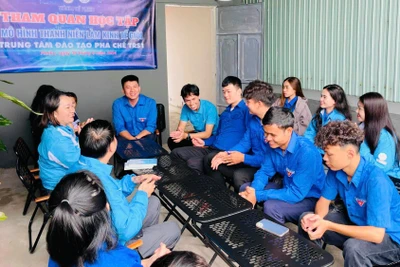 Pleiku: Tham quan học tập mô hình thanh niên làm kinh tế giỏi