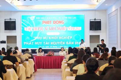 Gia Lai: Phát động cuộc thi “Phụ nữ khởi nghiệp, phát huy tài nguyên bản địa”