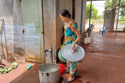 Hàng trăm hộ dân ở huyện Chư Pưh thiếu nước sinh hoạt