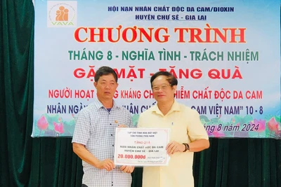 Sẻ chia nỗi đau da cam