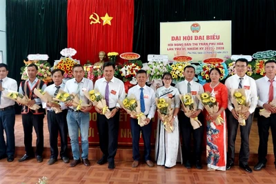 Hội Nông dân thị trấn Phú Hòa đại hội lần thứ VI, nhiệm kỳ 2023-2028