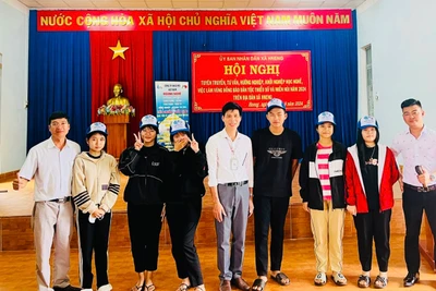 Đak Đoa tư vấn, hướng nghiệp nghề cho gần 200 lao động, học sinh dân tộc thiểu số