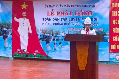 Chư Păh phát động toàn dân luyện tập môn bơi, phòng-chống đuối nước