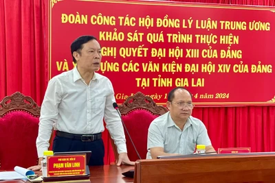 PGS-TS Phạm Văn Linh: Gia Lai tiếp tục có những giải pháp phát huy tiềm năng, thế mạnh để phát triển bền vững 