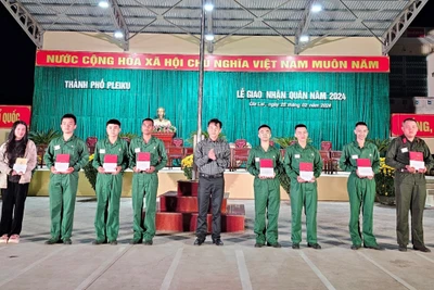 Thành phố Pleiku: Tổ chức Đêm hội tòng quân 2024 