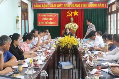 Gia Lai: Kiểm tra việc thực hiện quy chế dân chủ ở cơ sở tại Sở Nông nghiệp và PTNT