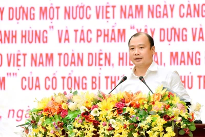 14.835 đại biểu toàn tỉnh học tập, quán triệt bài viết, tác phẩm của cố Tổng Bí thư Nguyễn Phú Trọng