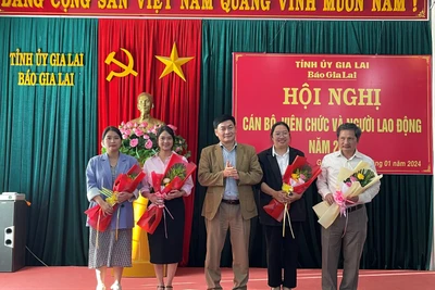 Hội nghị cán bộ, viên chức và người lao động Báo Gia Lai năm 2024 