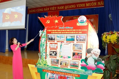 Hội thi thể hiện niềm tin và tự hào về Đảng 