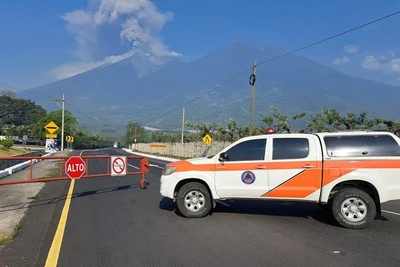 Guatemala sơ tán hơn 1 ngàn người do núi lửa phun trào