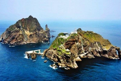 Lại xảy ra căng thẳng giữa Hàn Quốc- Nhật Bản về đảo Dokdo