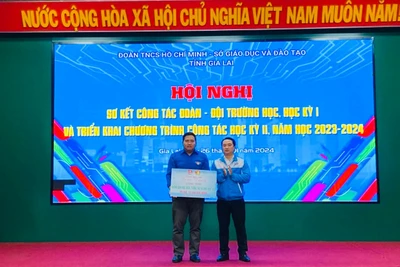 Gia Lai: Sơ kết công tác Đoàn-Đội trường học-học kỳ I năm học 2023-2024