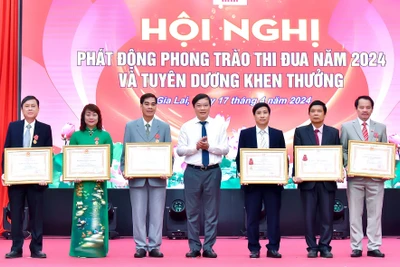 Ủy ban Nhân dân tỉnh Gia Lai phát động phong trào thi đua năm 2024