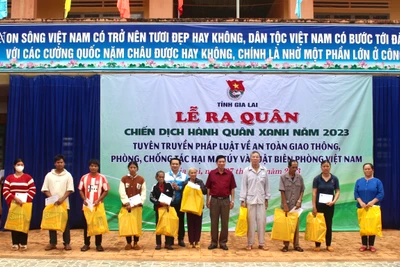 Gia Lai: Ra quân chiến dịch “Hành quân xanh”