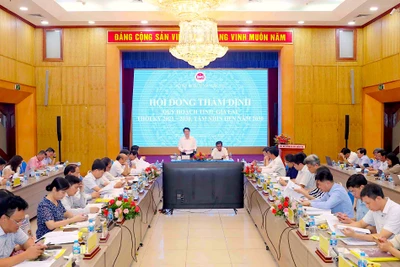 Hội nghị thẩm định quy hoạch tỉnh Gia Lai thời kỳ 2021-2030, tầm nhìn đến năm 2050. Ảnh MPI