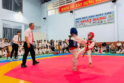 Hơn 300 võ sĩ tham gia Giải Taekwondo các câu lạc bộ TP. Pleiku