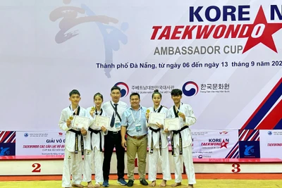 Các võ sĩ Taekwondo Gia Lai giành 7 tấm huy chương ở giải quốc gia