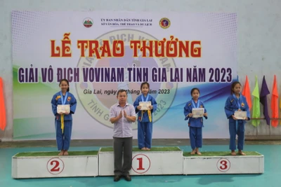 Bế mạc Giải Vô địch Vovinam tỉnh Gia Lai