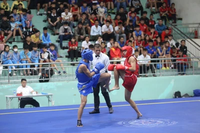 Hơn 470 VĐV tranh tài tại Giải Vô địch Wushu trẻ quốc gia