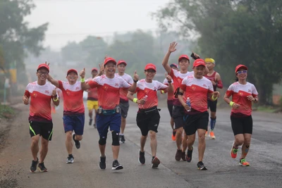 Ia Grai đăng cai chương trình chạy đồng hành vì “Bình yên biên giới”