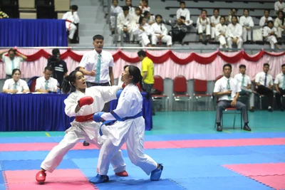 Hơn 400 võ sĩ đọ sức ở Giải Vô địch Karate tỉnh Gia Lai