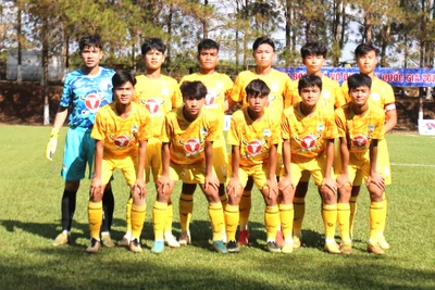 U17 Hoàng Anh Gia Lai giành chiến thắng tưng bừng