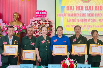 Cựu thanh niên xung phong huyện Phú Thiện giúp nhau phát triển kinh tế. Ảnh: Vũ Chi