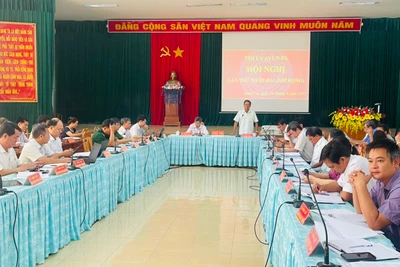 Quang cảnh hội nghị. Ảnh.Vũ Chi