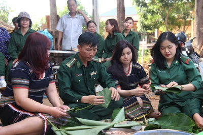 Ấm lòng dân bản "Xuân biên phòng"