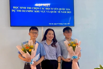 Gia Lai có 2 học sinh lọt vào vòng thi chọn đội tuyển Olympic quốc tế