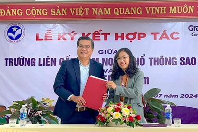 Công ty TNHH Sao Việt Gia Lai ký kết hợp tác với GrapeSEED Việt Nam về dạy học tiếng Anh