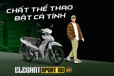 SYM Elegant Sport 50cc giá dưới 20 triệu đồng, liệu có đáng sở hữu?