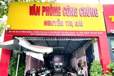 Bắt công chứng viên liên quan 1 lô đất bán cho 2 người