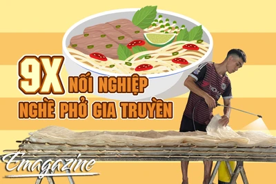 9X nối nghiệp nghề phở gia truyền 