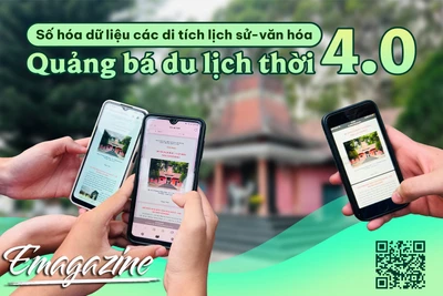 Số hóa dữ liệu các di tích lịch sử-văn hóa: Quảng bá du lịch thời 4.0