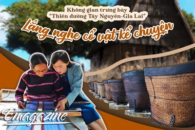 Không gian trưng bày “Thiên đường Tây Nguyên-Gia Lai”: Lắng nghe cổ vật kể chuyện 